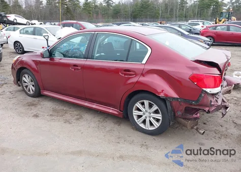 2010 Subaru Legacy 2.5I Premium from USA, damaged, VIN 4S3BMBG62A3221053
